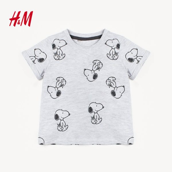 H&m snoopy clearance t shirt