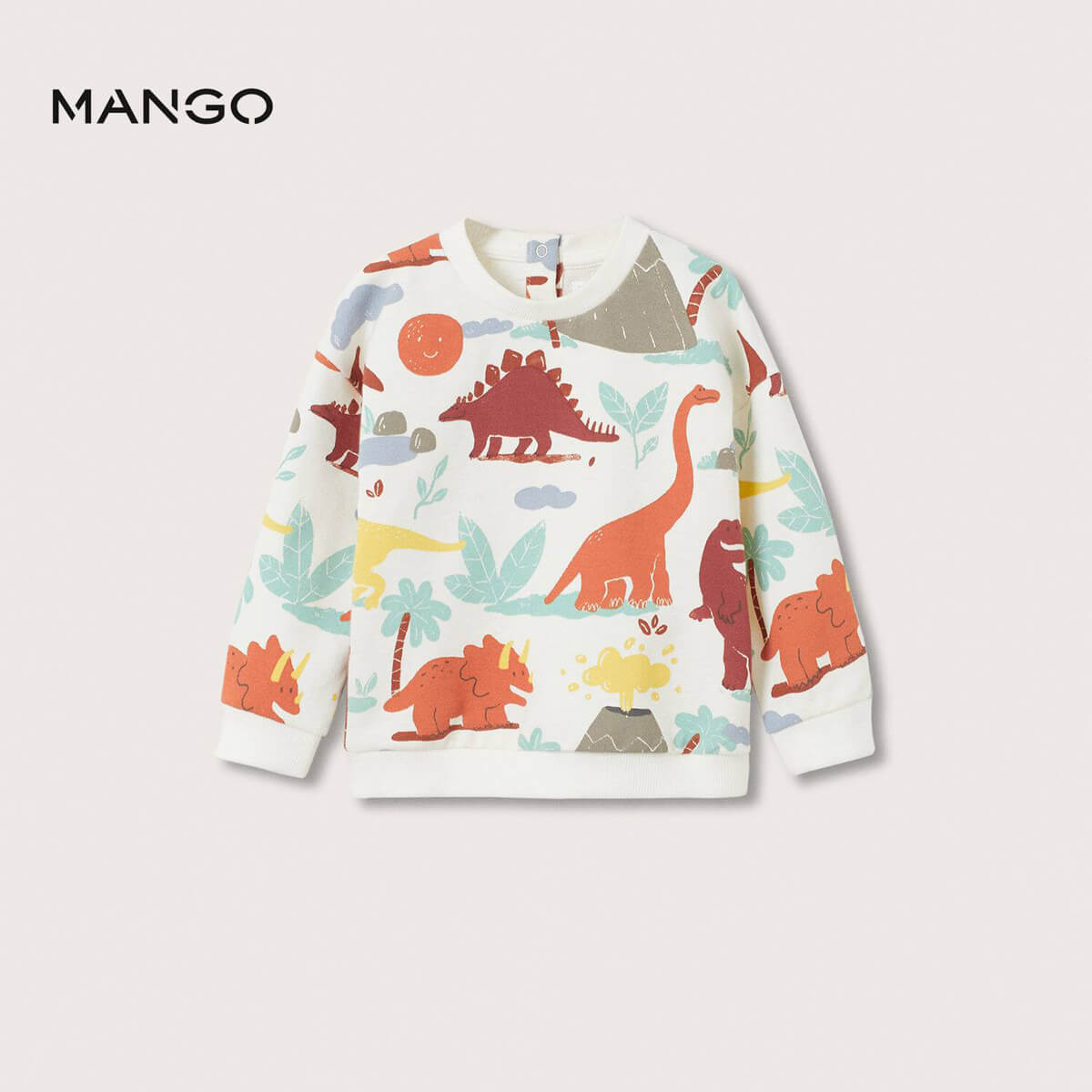 Dinosaur print outlet sweatshirt