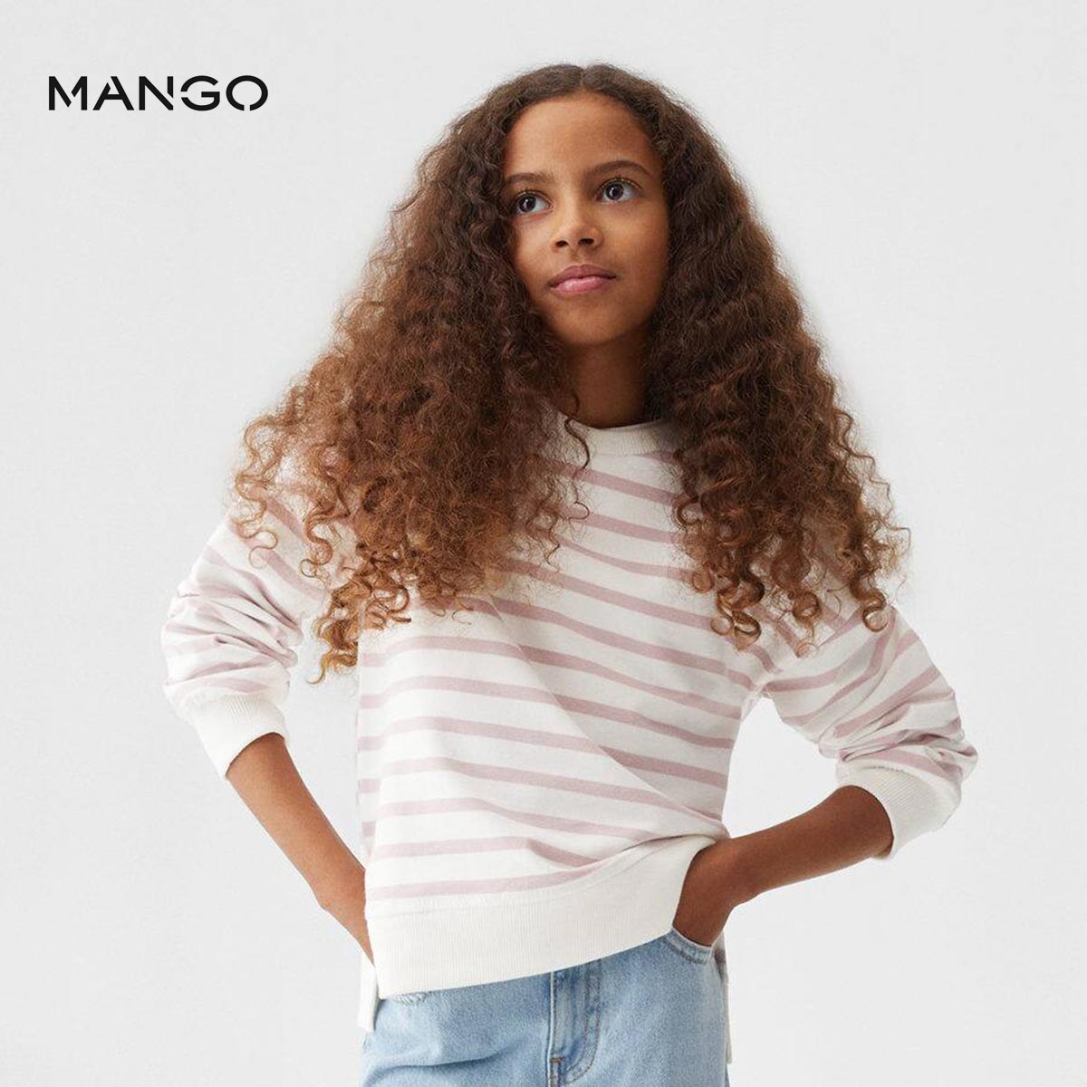 Mango 2024 pink sweater