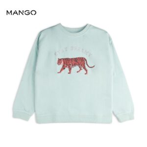 Mango clearance tiger sweatshirt